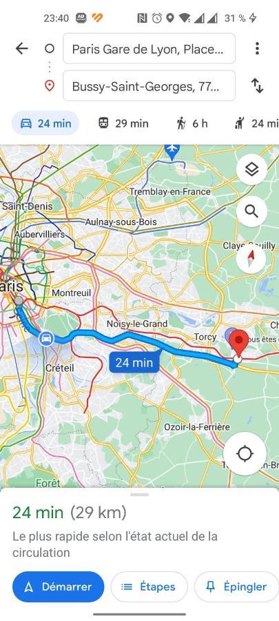 Апартаменты House Near Disneyland And Paris Бюсси-Сен-Жорж Экстерьер фото